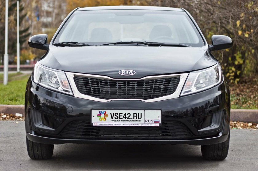 Киа Рио 3 спереди