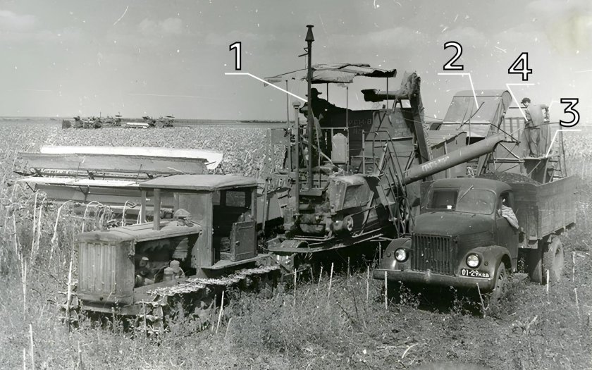 Прицепной комбайн РСМ 8