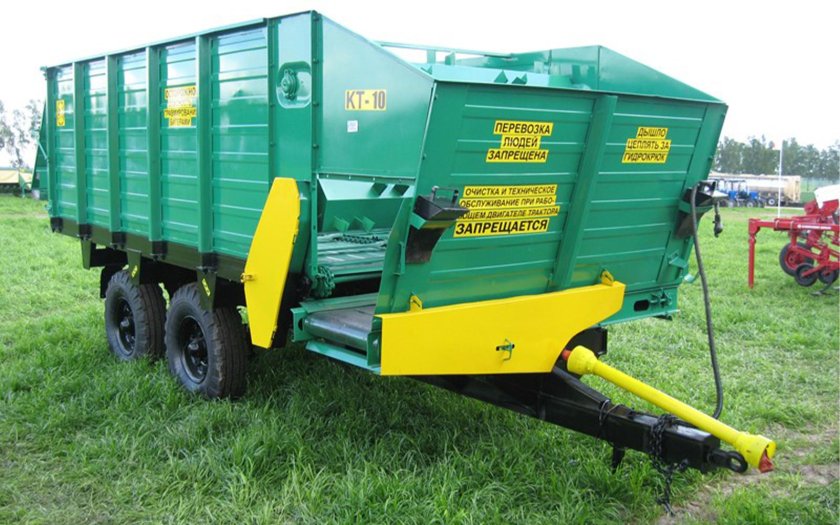 Кормораздатчик тракторный кт-10