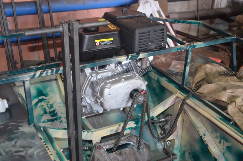 Вездеход с двигателем Лифан 15 л.с