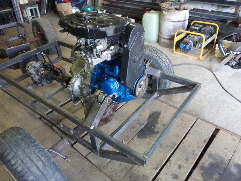 Вездеход переломка 4х4 с двигателем Лифан