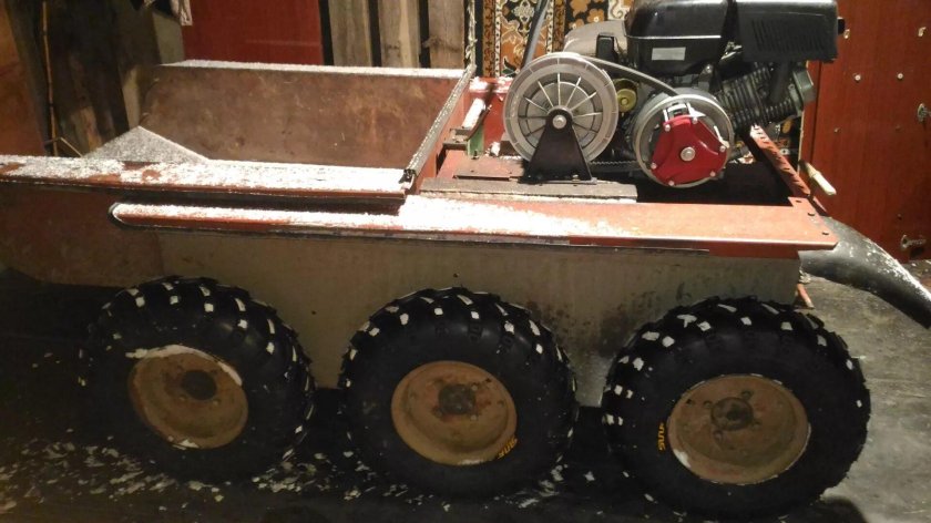 ТС 350 самоходная с двигателем Лифан