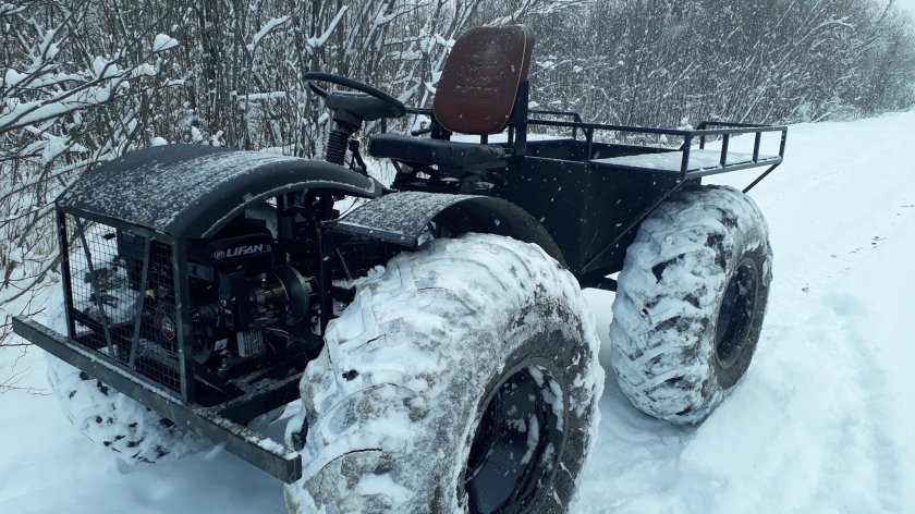 Вездеход переломка с двигателем Лифан