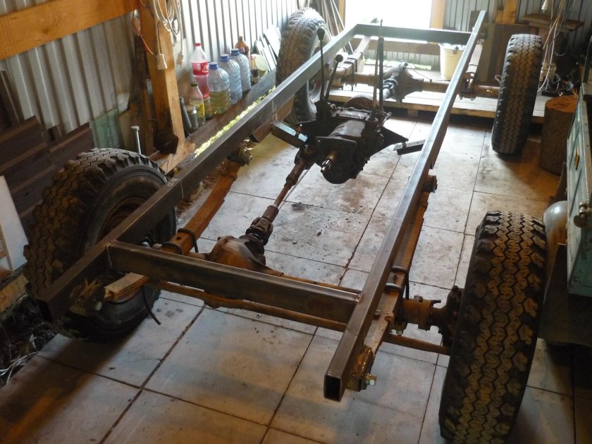 4 Колесный болотоход с ВАЗ