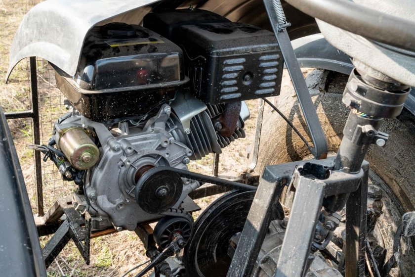 Каракат с двигателем Лифан 15 л.с