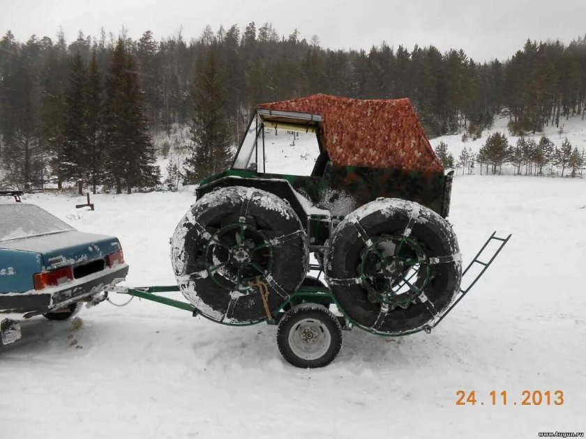 Вездеход на пневмоходу