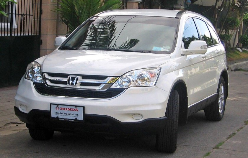 Honda CR-V 2010 белая