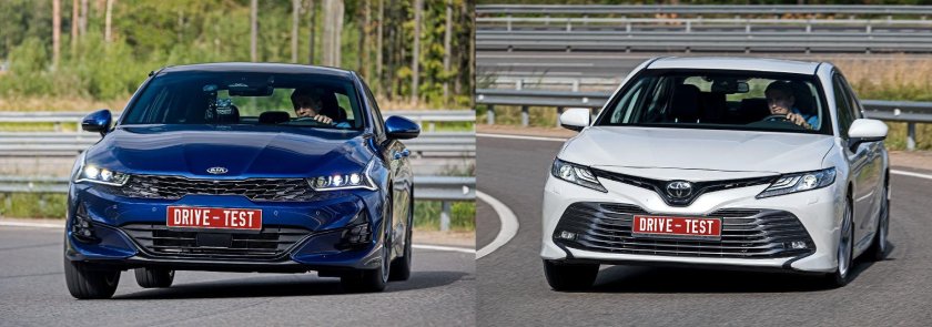 Kia k5 vs Toyota Camry
