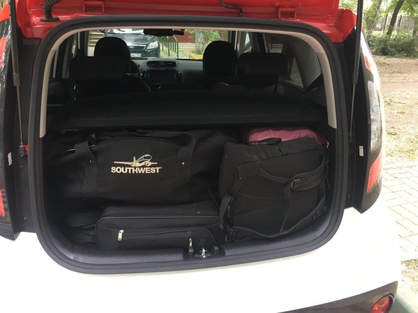 Багажник Киа соул 2021