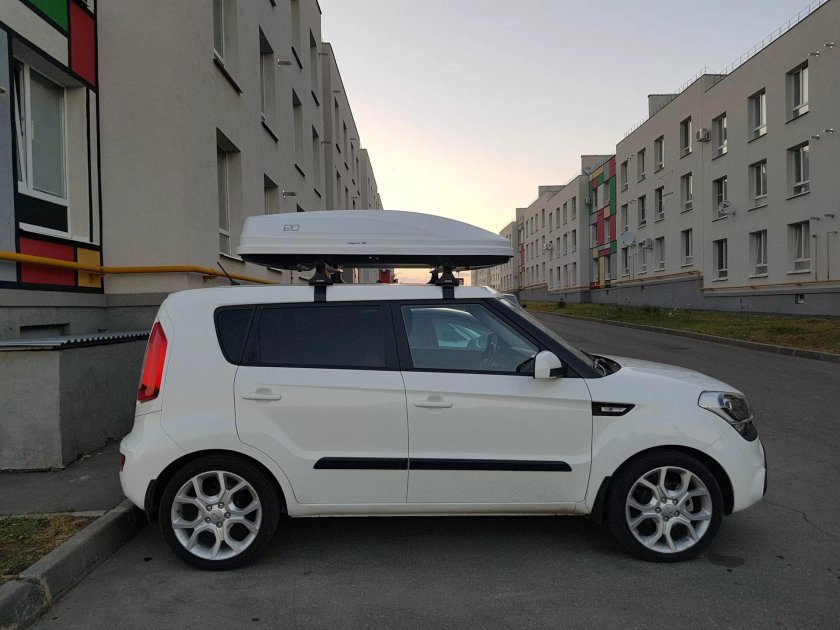 Багажник на крышу Kia Soul 1