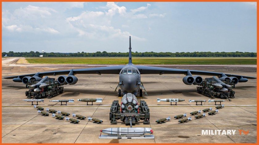 B-52h Stratofortress ВВС США