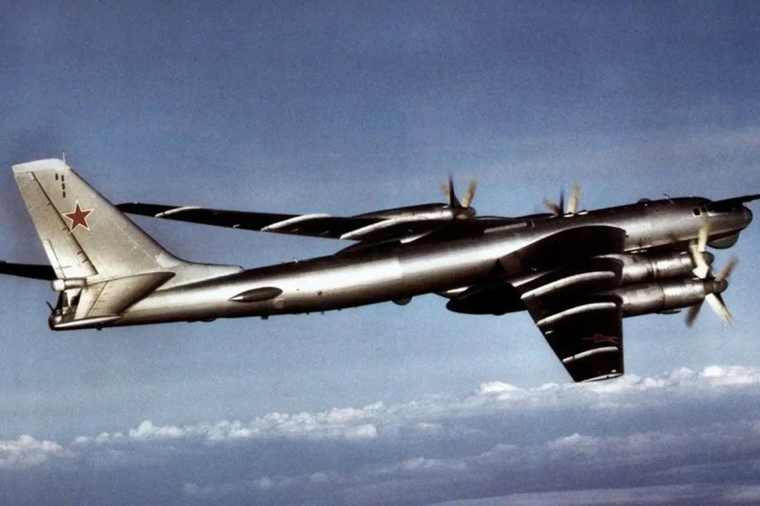 Ту-95 бомбардировщик царь бомба