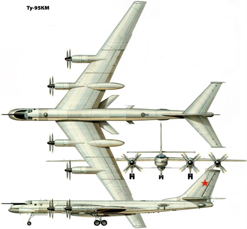 Стратегический бомбардировщик ту-95