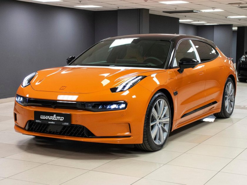 Zeekr 001 100 KWH 2023 оранжевый