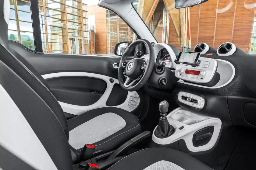 Smart Fortwo 453 салон
