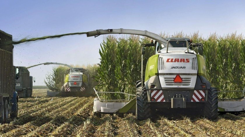 Силосный комбайн Ягуар
