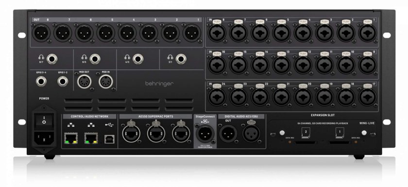 Цифровой микшер behringer wing