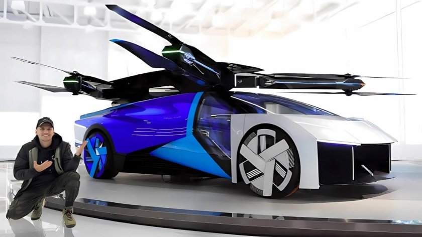 Xpeng летающий автомобиль