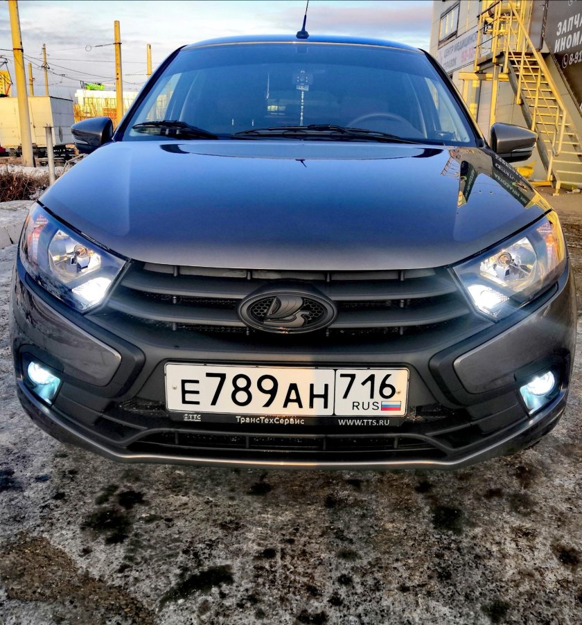 Лада Гранта фл антихром