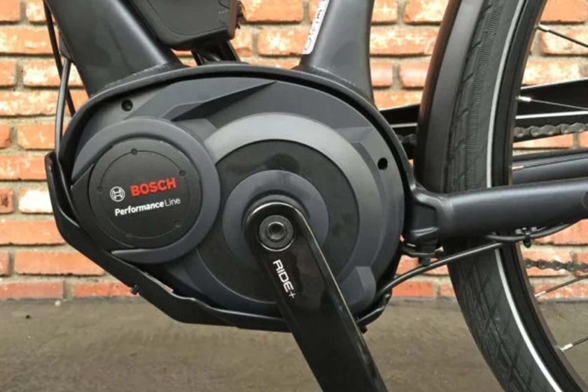 Электровелосипед с кареточным мотором