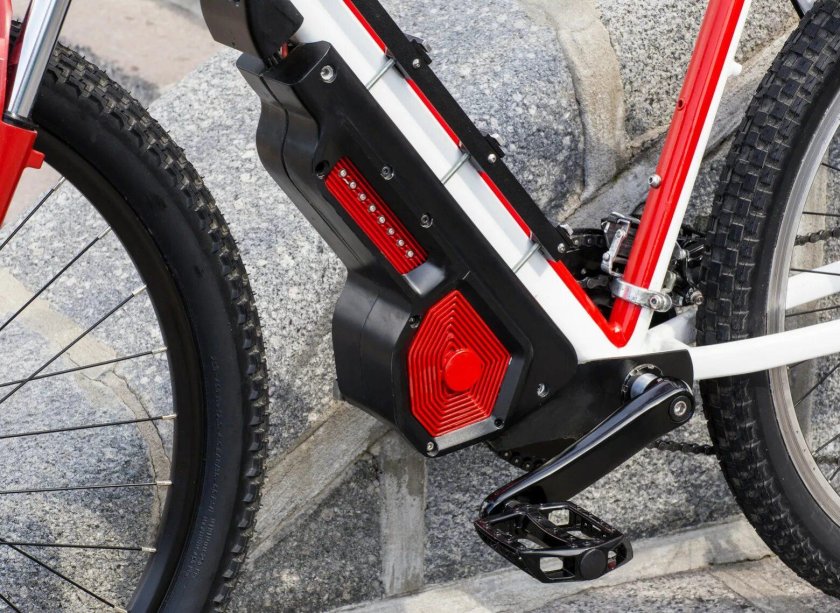 Электровелосипед с кареточным мотором