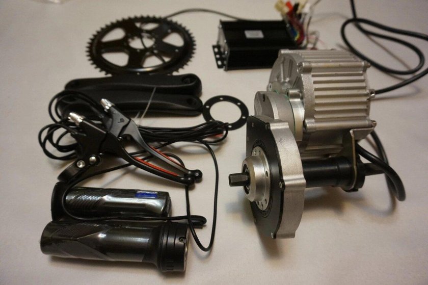 Кареточный комплект мотор 48 в для электровелосипеда