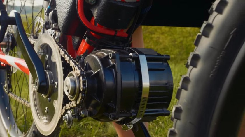 Кареточный мотор для электровелосипеда