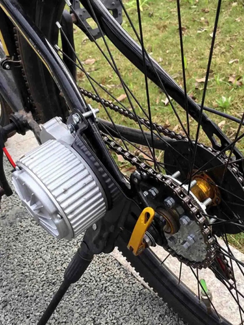 Цепной электро-веломотор 12 v 350w