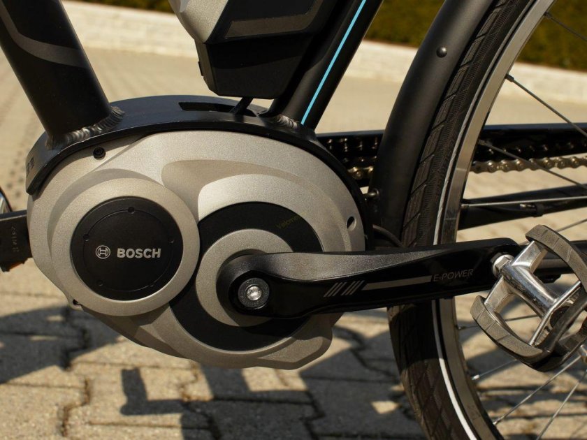 Электровелосипед с кареточным мотором