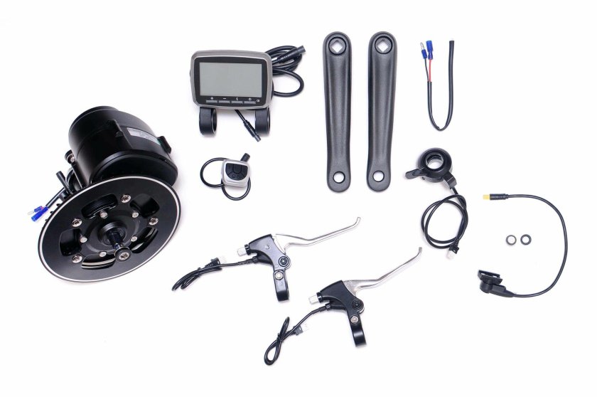 Кареточный набор Tongsheng TSDZ 48в 250вт