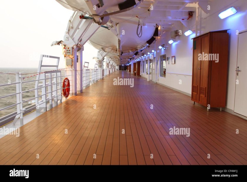Палуба круиза