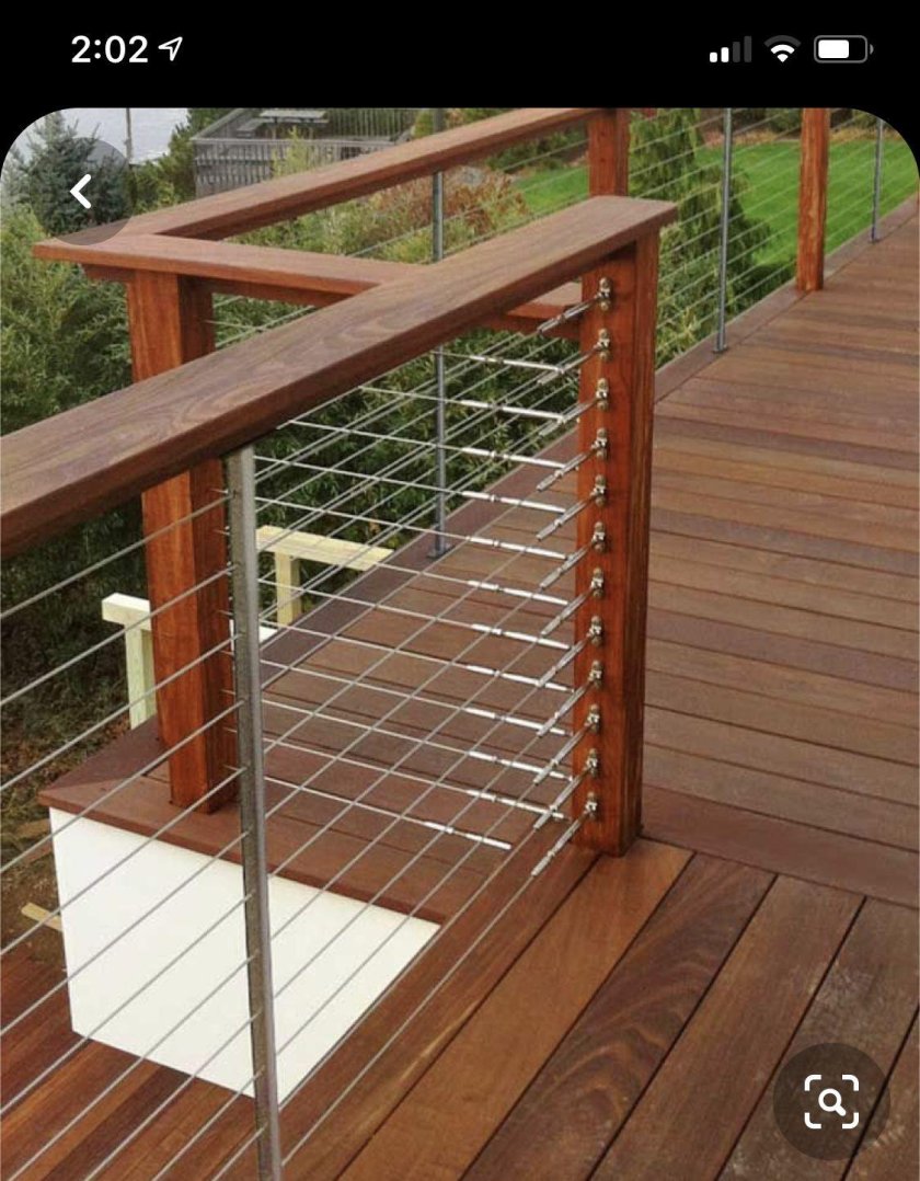 Ограждение веранды