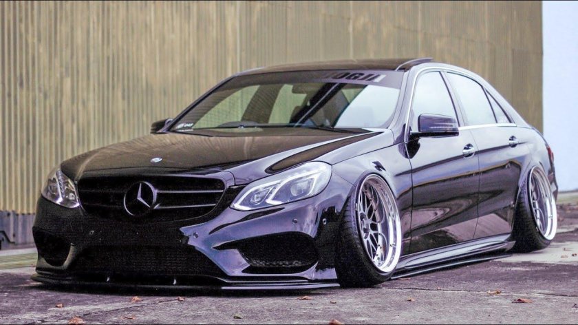 Mercedes-Benz w212 Coupe Tuning