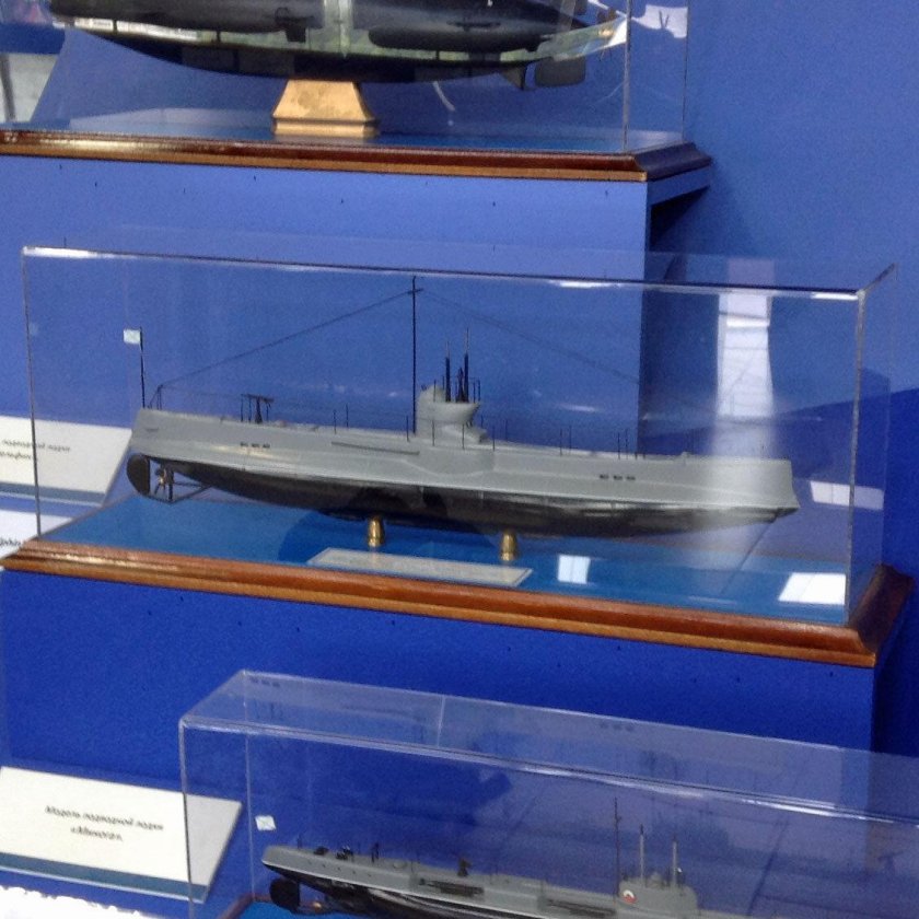 Макет подводной лодки