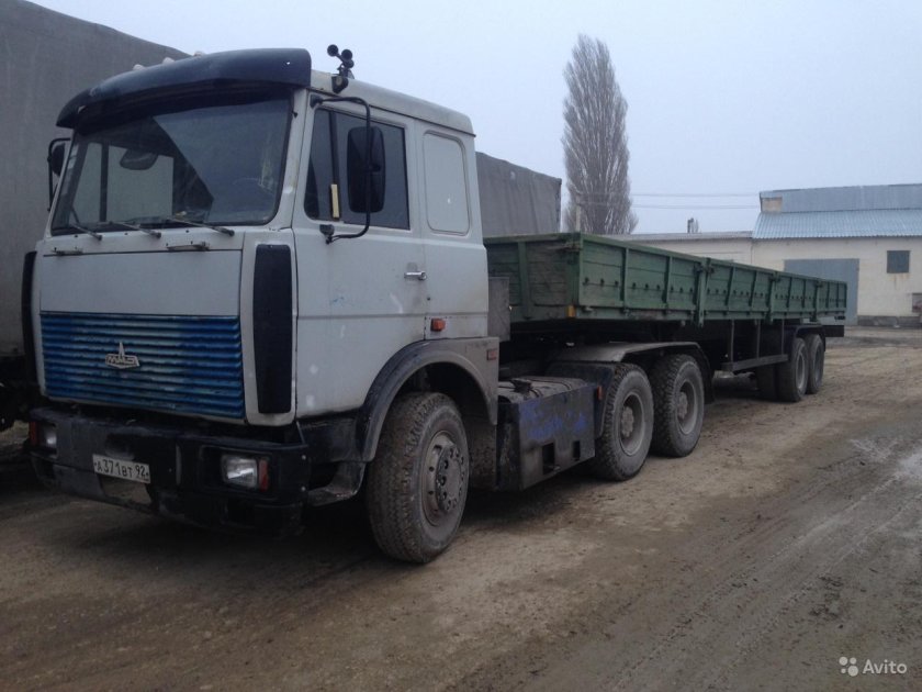 МАЗ 5440 шаланда