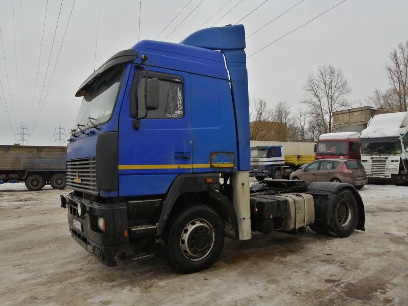 МАЗ 5440 синий