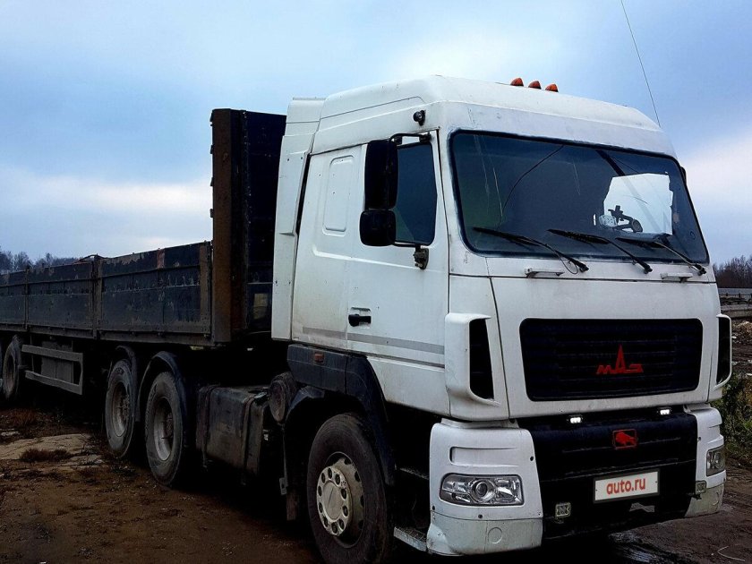 МАЗ 6430 шаланда