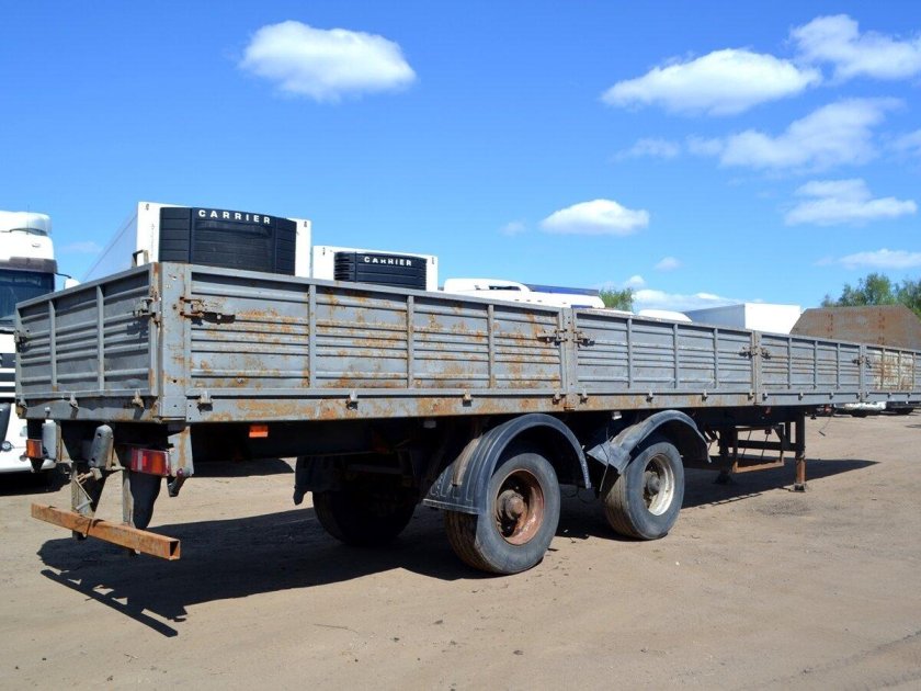 Полуприцеп бортовой МАЗ-938662