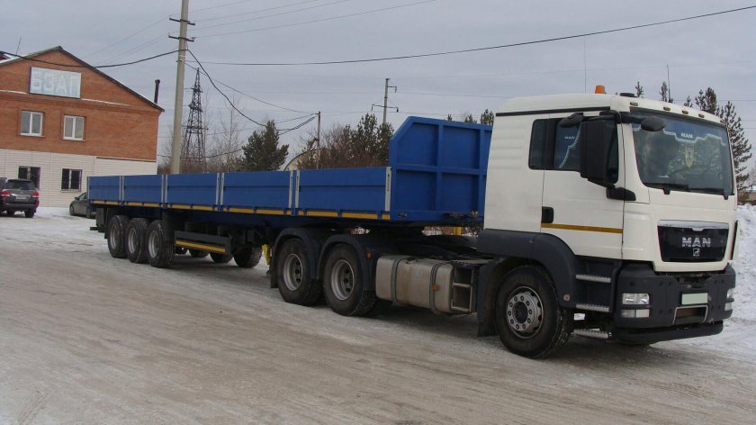 Ман ТГС 19.400 С прицепом