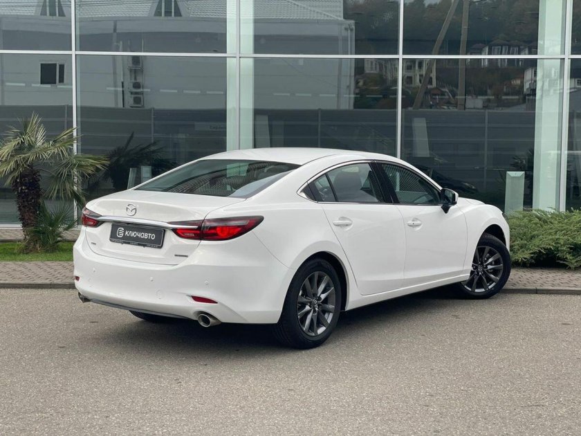 Mazda 6 III (GJ) Рестайлинг 2 белая