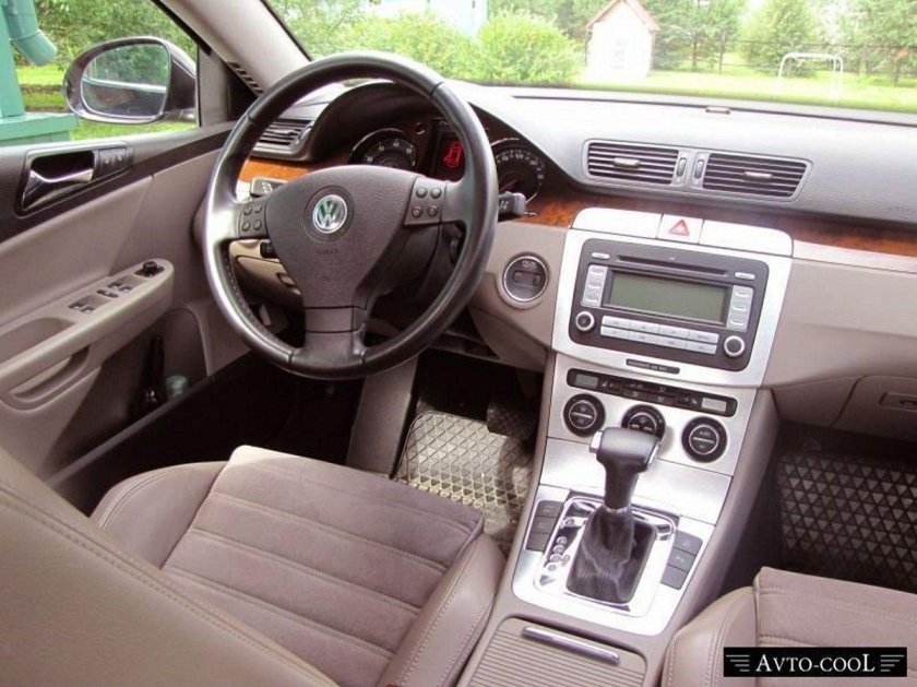VW Passat b6 салон