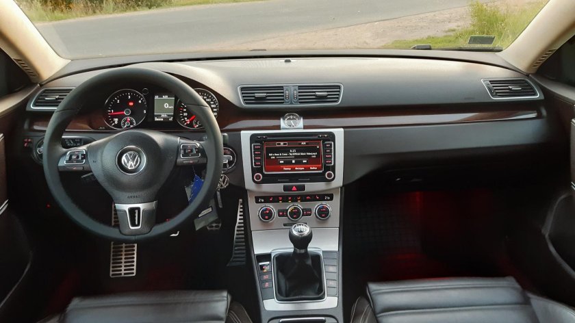 Volkswagen b6 салон