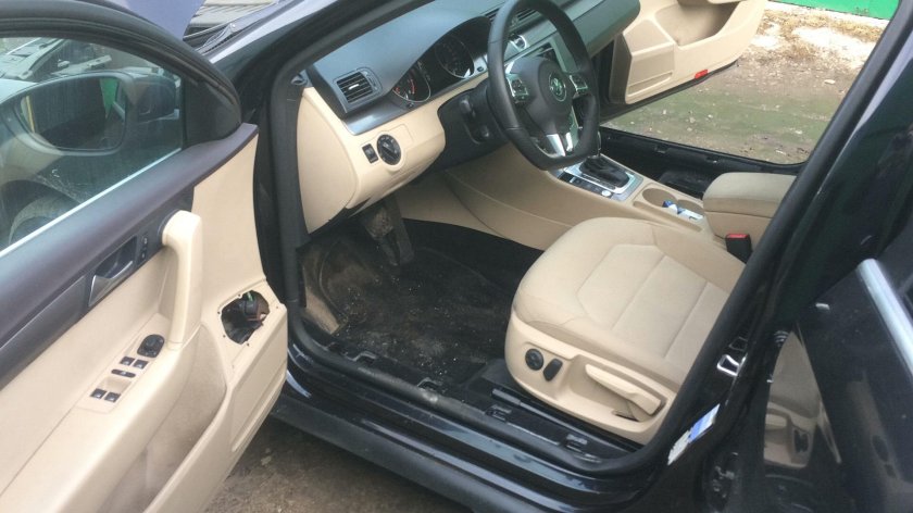 Пассат б6 светлый салон