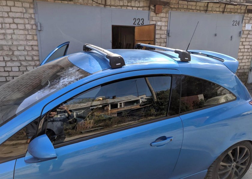 Рейлинги Опель Корса