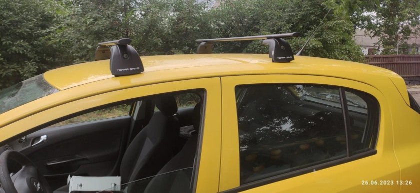 Багажник на крышу Опель Вектра б