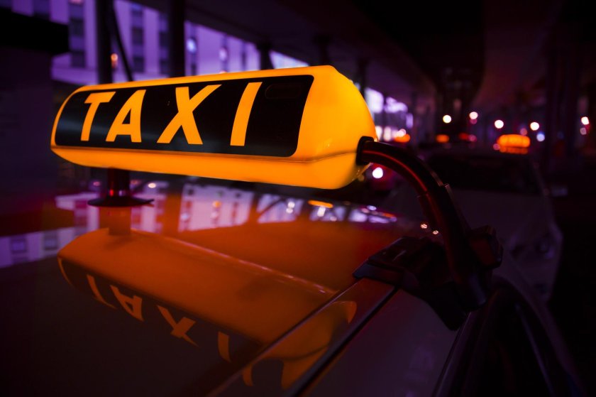 Такси ночью