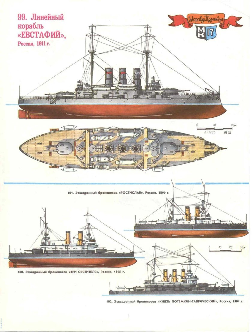 Броненосец Евстафий корабль