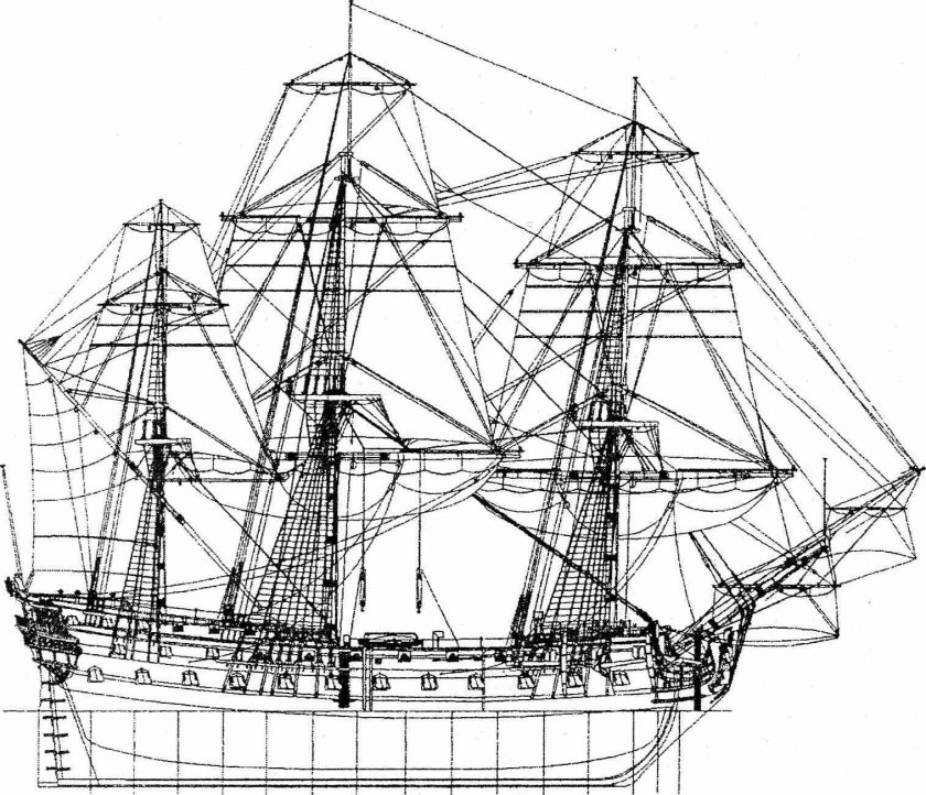Линейный корабль Евстафий 1762