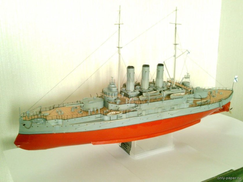 Броненосец Евстафий модель