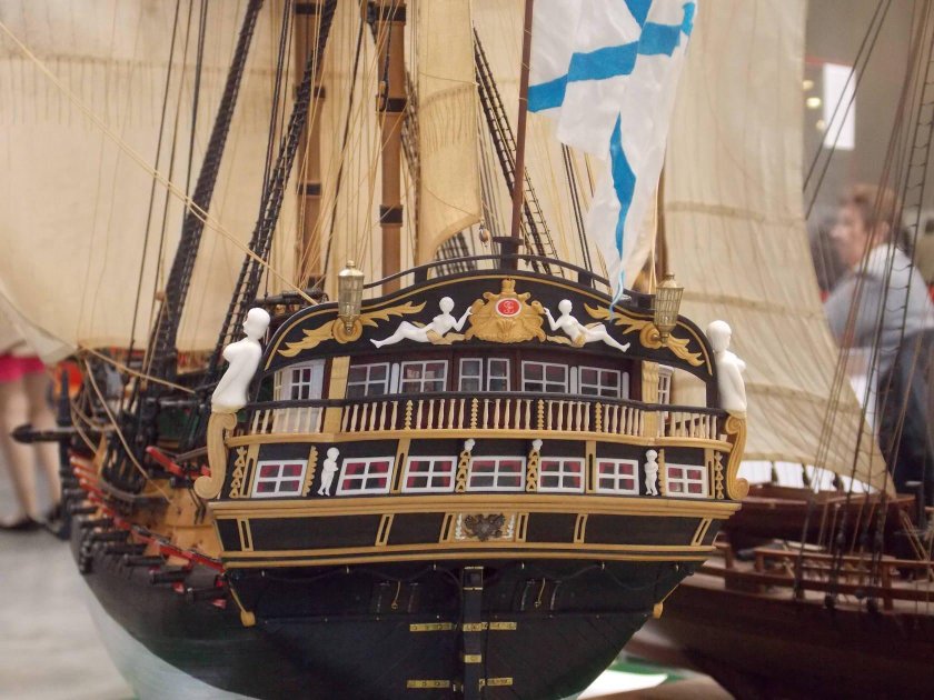 Линейный корабль Святой Павел флагман Ушакова